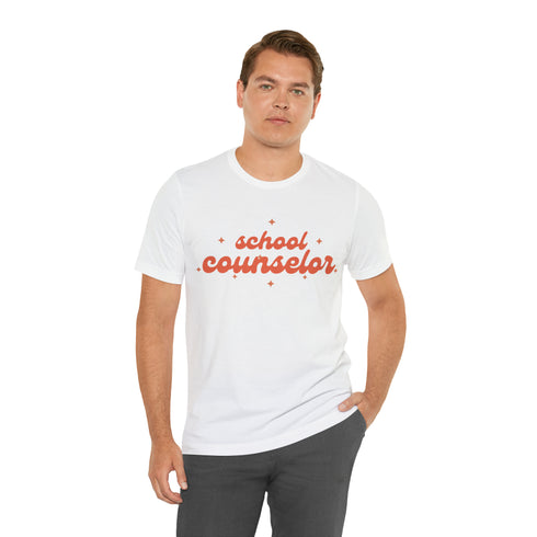 School Counselor Star Tee